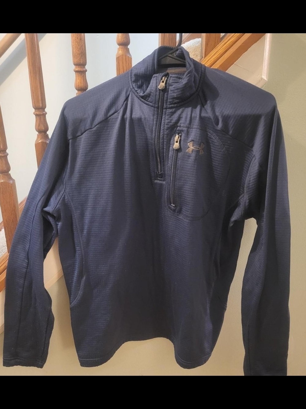 Under Armour Women’s Navy Blue Quarter-Zip Pullover